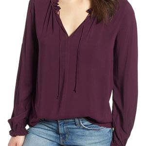 Velvet by Graham and Spencer Samantha ruffle top